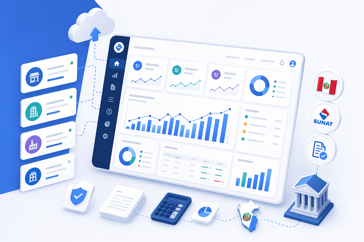 Flujo de control para estudio contable